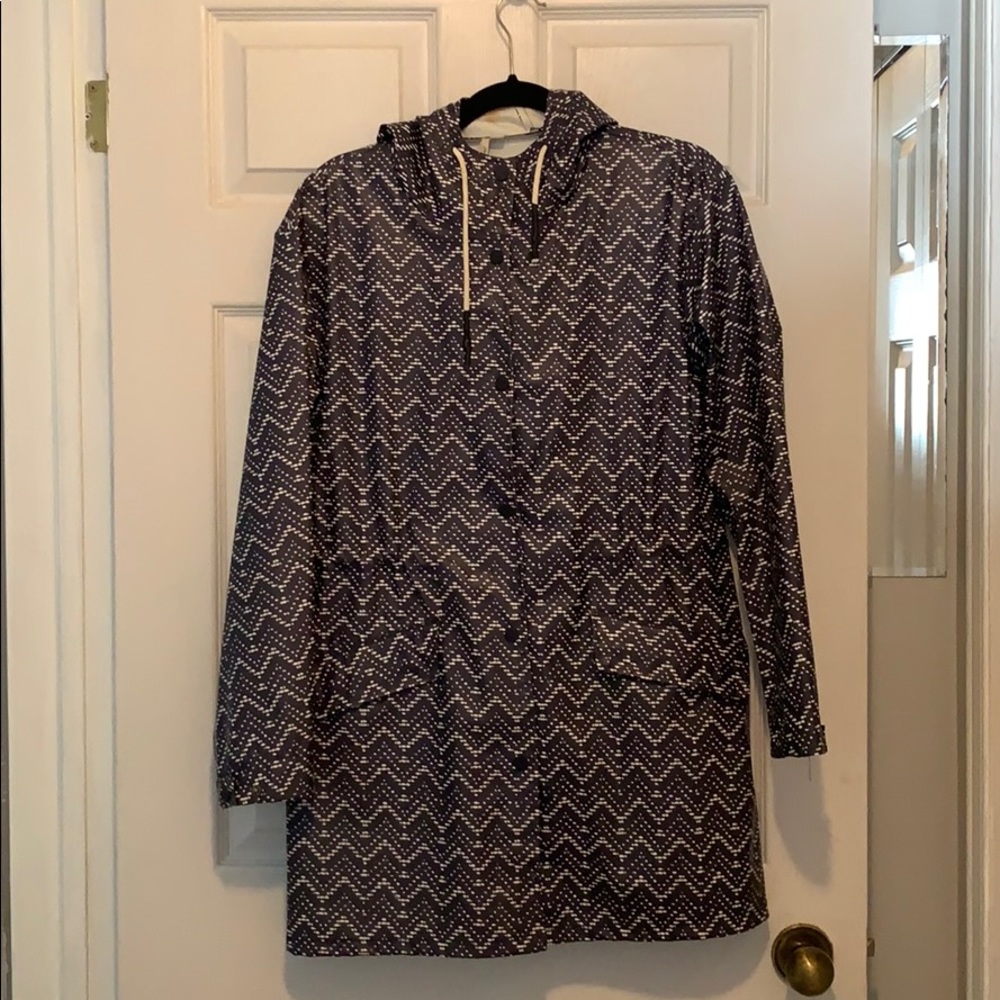 Silver Icing Rain Coat